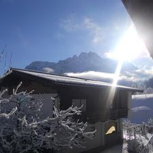 Blick zur die Lofferer- steinberge