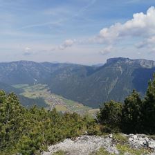 Blick vom Steinberg auf Waidring