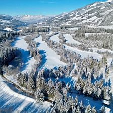 Golfplatz im Winter 2024/25