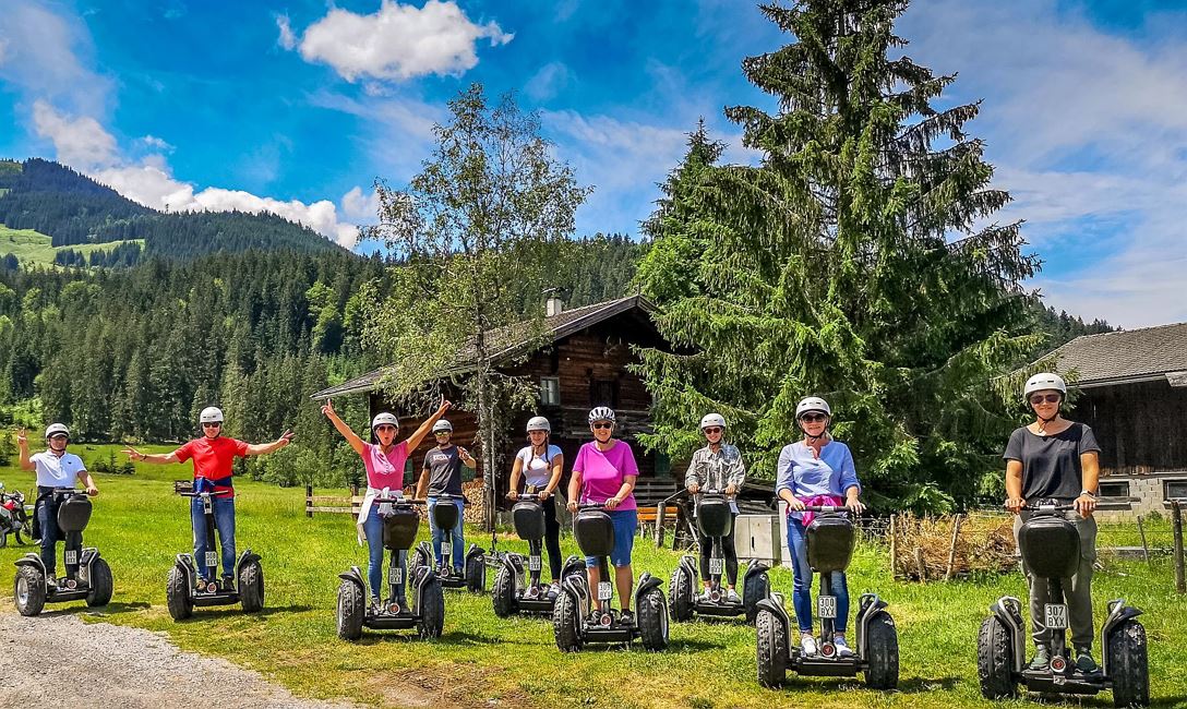 Segway in Sommer
