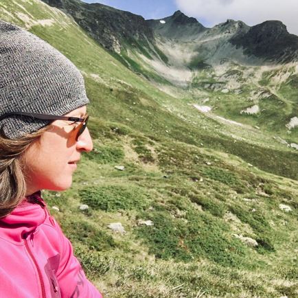 Berg- und Wanderführerin Sandra Strolz
