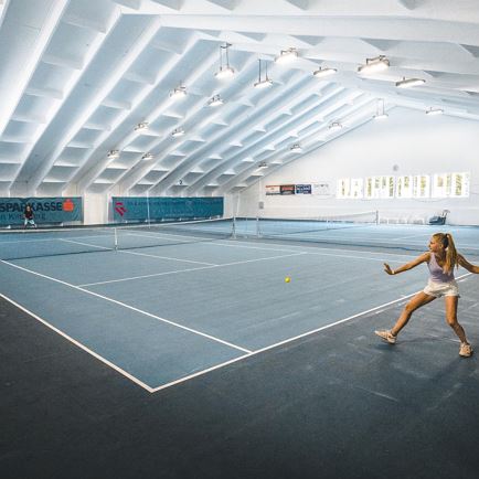 Tennisanlage in der 'arena365'