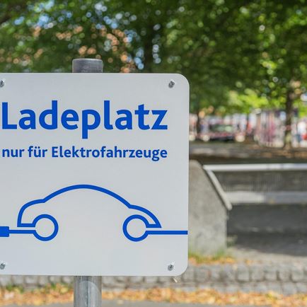 E-Ladestation der Gemeinde Kirchbichl
