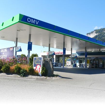 OMV / Eurotank Sinnesberger / LPG Flüssiggas / E-Tankstelle