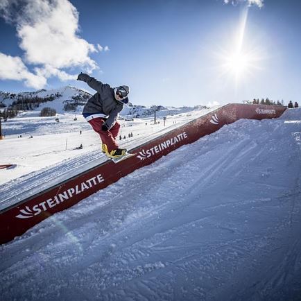 Snowpark Steinplatte