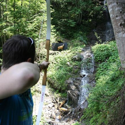 3D Archery Course at the 'Ellmerer`s-Hof' in Westendorf