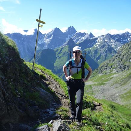 Bergwanderführerin Eva Wurzrainer