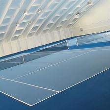 Tennisanlage in der