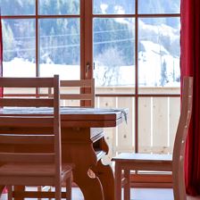 Wohnküche im Apartment 