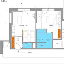 Studio, shower, toilet, 2 bed rooms