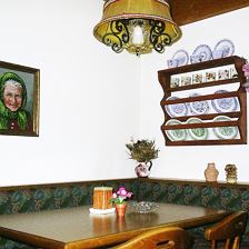 Frühstücksraum TV