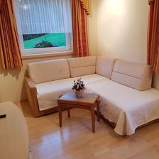 Appartement, douche, WC, 2 slaapkamers