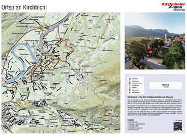 Local map Kirchbichl