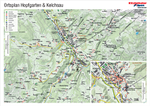 Plattegrond Hopfgarten & Kelchsau