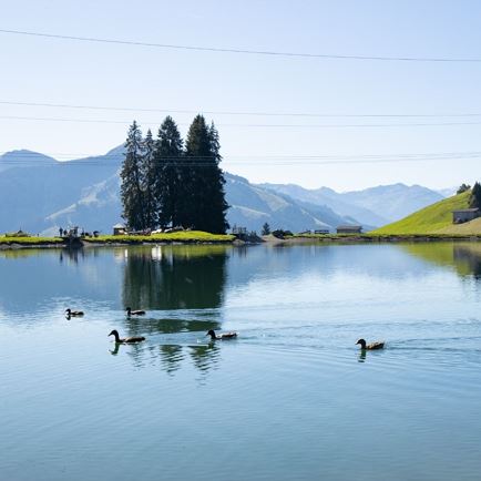 From the Sonnberg in Brixen to the Filzalmsee
