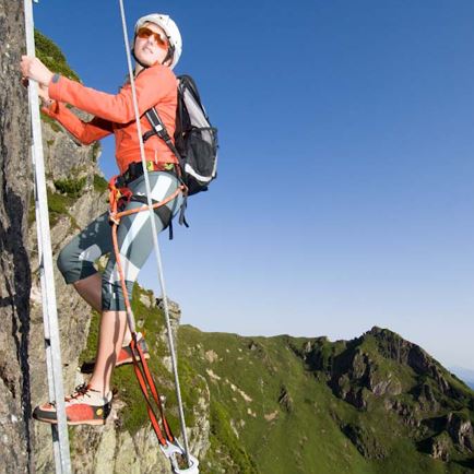 Klettersteig Himmel & Henne Fieberbrunn