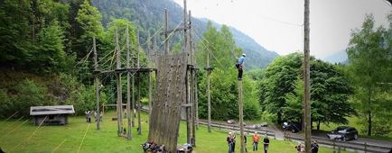 Hochseilgarten beim Gut Brandlhof Saalfelden