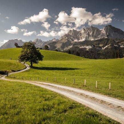 Jakobsweg Tirol: St. Johann in Trol - Ellmau