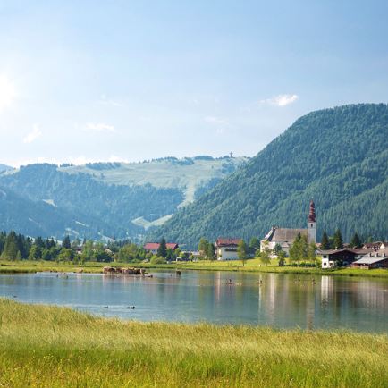 KAT Bike Etappe Oberndorf - Fieberbrunn blau