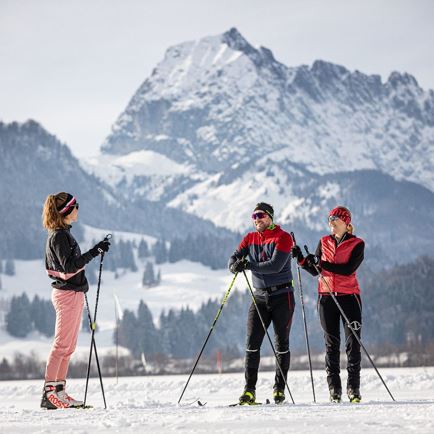 Kramerhofloipe Einstieg Hautz