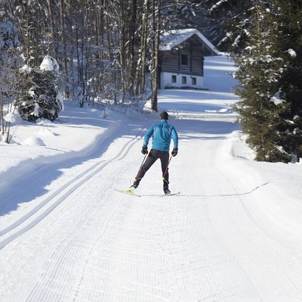 L12 Warmingloipe cc-skiing  track Hochfilzen