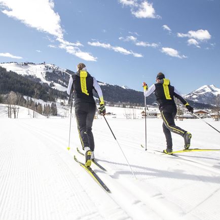 L3 Panoramaloipe cc-skiing track St. Ulrich am Pillersee