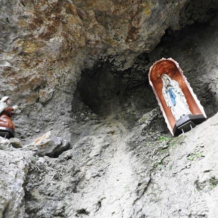 Lourdes Grotto - Gmail Chapel - Bacheralm