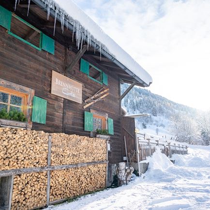 Winter hiking trail Langer Grund