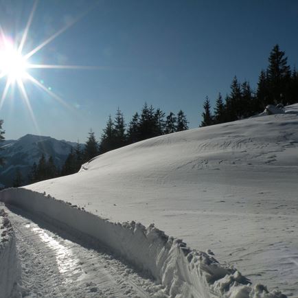 Winterwanderung - Rauher Kopf-Kaiserblick