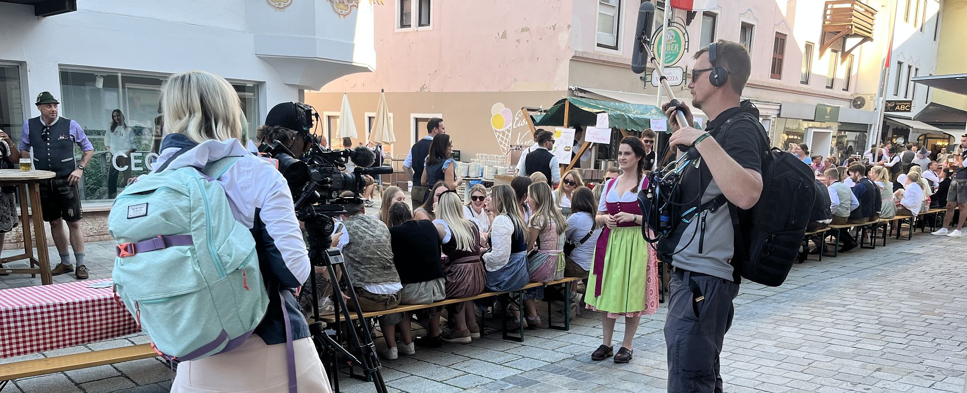 ServusTV am Knödelfest