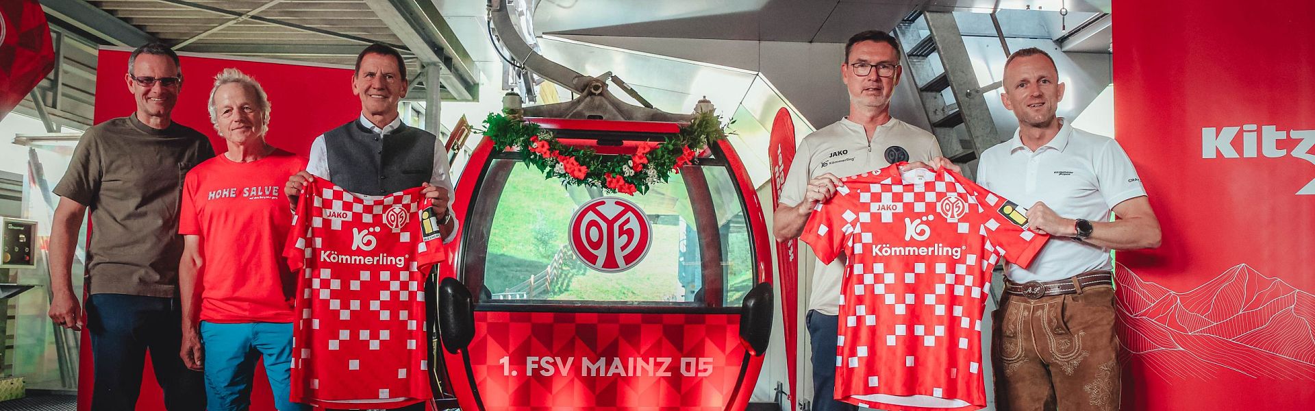 Gondeleinweihung Mainz 05