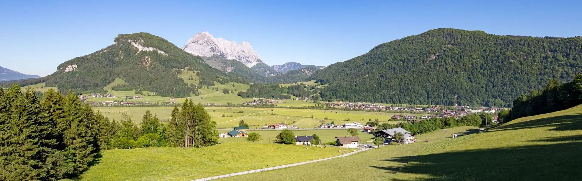 Ortsaufnahme von Kirchdorf in Tirol - Region St. Johann in Tirol
