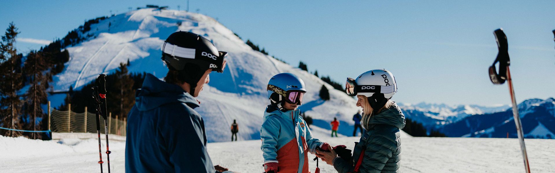 Skifahren mit der Familie