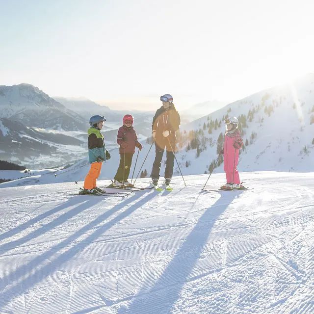 Skiing fun for all the family