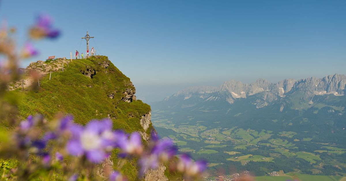 Fundir Ligeramente crisis Horn summit mountain trail on the Kitzbüheler Horn • St. Johann in Tirol  region