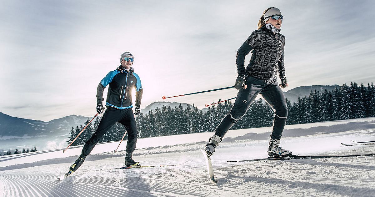 Crosscountry skiing courses Kitzbühel Rental & training in Hohe Salve