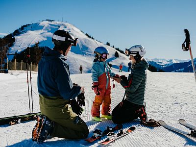 Skiën met kinderen op de Hohe Salve