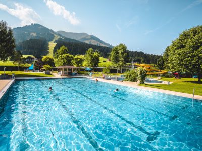 Swimming in Brixental Valley