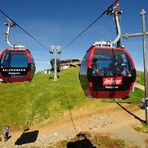 Kabelbanen in de vakantieregio Hohe Salve