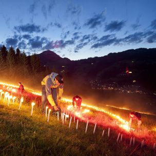 Brixental Mountain Lights