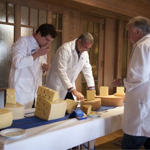 International "Käsiade" cheese festival in Hopfgarten