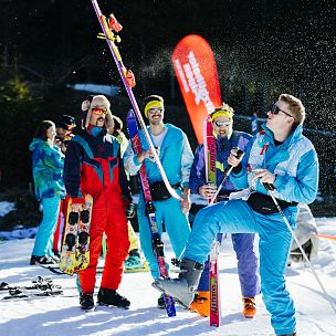 Retro Skitag in der Region Hohe Salve