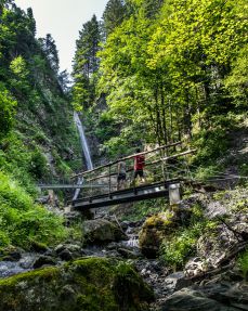 Eifersbacher Wasserfall Koasa Trail Etappe 5 - Region St. Johann in Tirol