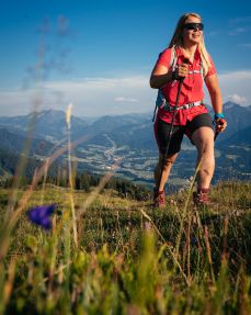 Kitzbühel-Alps-hiking-hero-Christina-Foidl-hikes-on-the-last-stage-of-the-KAT-walk-c-Daniel-Gollner