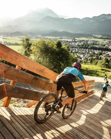 Mountainbike en singletrail - regio St. Johann in Tirol