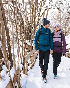 Wandelen in de winter