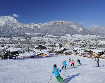 A slope in St. Johann - St. Johann in Tirol region