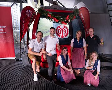 Gondeleinweihung Mainz 05