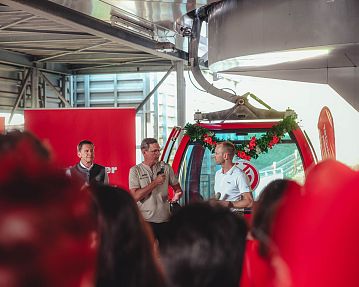 Gondeleinweihung Mainz 05