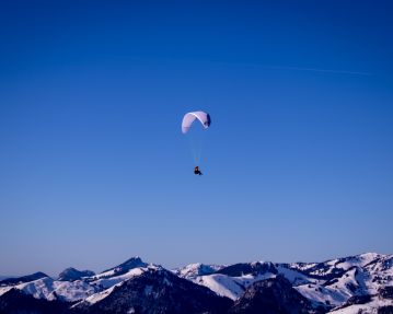 Paragliding Winter - St. Johann in Tirol region